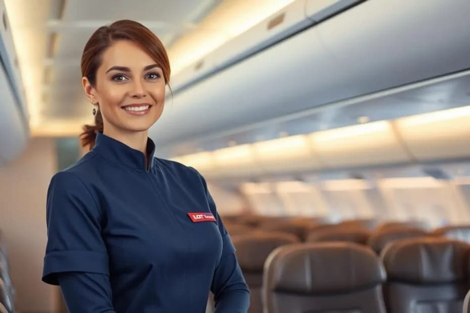 Ile zarabia stewardessa LOT? Zaskakujące fakty o wynagrodzeniach